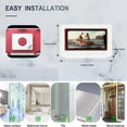 thumbnail image 3 of Topumt Shower Phone Holder Waterproof 360°Rotation,Wall Mount Phone Holder for Shower Bathroom Bathtub, 3 of 8