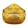 thumbnail image 3 of Cuenco de tesoro Feng Shui con adornos chinos, cuenco de cornucopia de latón para dormitorio 4 pulgadas, 3 of 9