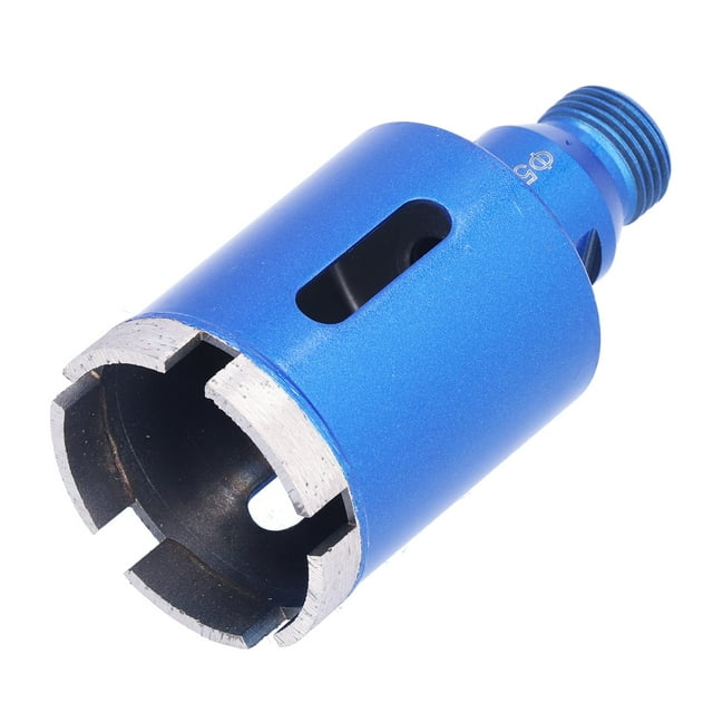 Sierra del Orificio de Diamante, Diámetro de Perforación de 50 mm 1/2Bsp Diamantes de Perforación Resistente Al Desgate de la Broca Con Un Puerto de Eliminación de Chips