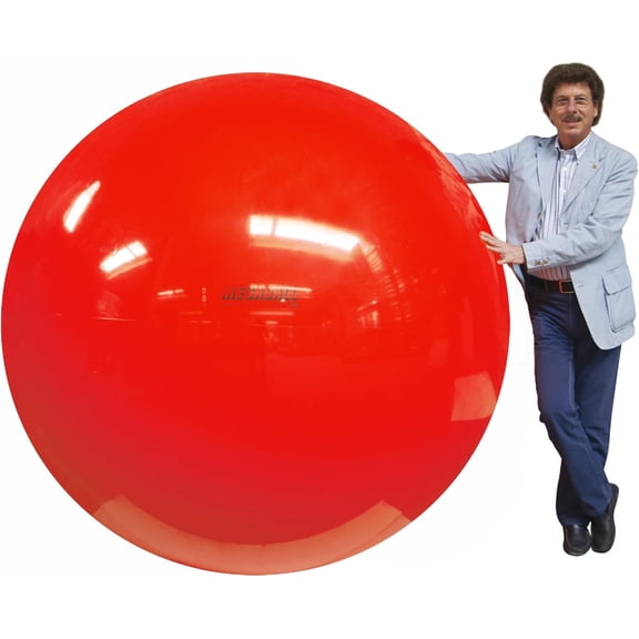 Gymnic Megaball: Group Activity Fitness Ball, Red (180 cm)