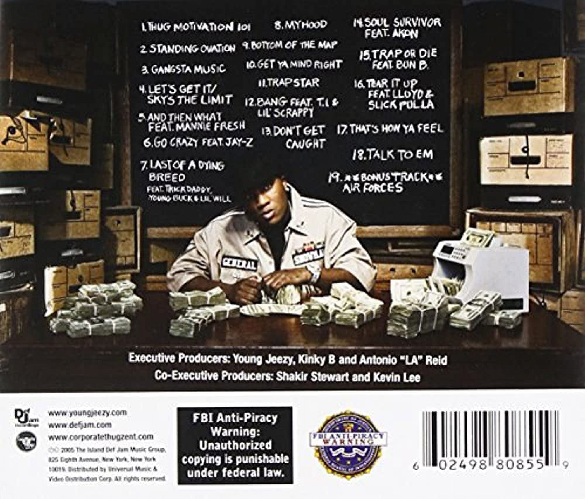Def Jam, Young Jeezy - Let's Get It Thug Motivation 101, Music