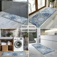 thumbnail image 2 of Blue Ethnic Mandala Pattern Kitchen Rug Mat,Kitchen Runner Rugs Non Skid Washable,Decorative Kitchen Floor Mats for Kitchen,Sink,Laundry,17"X47", 2 of 5