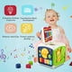 thumbnail image 1 of Cubo de actividades JAMW juguete educativo para niños de 1 año con música, 1 of 5