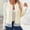 White, variant on Amidoa Button up Women's Sweaters Cardigan White Long Sleeve Mesh Ruffle Cute Patchwork Cardigans for Women Trendy L