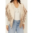 thumbnail image 3 of Saints Women's And Hearts Faux Suede Star Cape Cream Small  US, 3 of 4