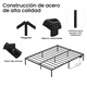 thumbnail image 2 of Marco de Cama con Plataforma de Metal FABATO Queen, 2 of 3