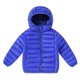 thumbnail image 1 of Parkas de manga larga para niños, de invierno, de color liso, con capucha ligera y fina, informales, deportivas, cálidas y gruesas, de poliéster., 1 of 3