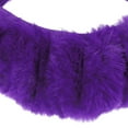 thumbnail image 5 of 4pcs Purple 15 Inch Car Steering Wheel Cover Soft Faux Plush Plush Warm Universal Wheel Protector Covers, 5 of 6