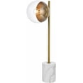 thumbnail image 2 of Living District LD6109BR Eclipse 1 Light Table Lamp with Clear Glass, Brass, 2 of 2
