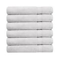 thumbnail image 5 of A1HC Hand Towel Set 500 GSM Duet Technology 100% Ring Spun Cotton Quick Dry & Highly Absorbent Towels, Zero Twist, Low Lint, Ultra Soft (Bright White, Towel Sets Pack of 6), 5 of 6