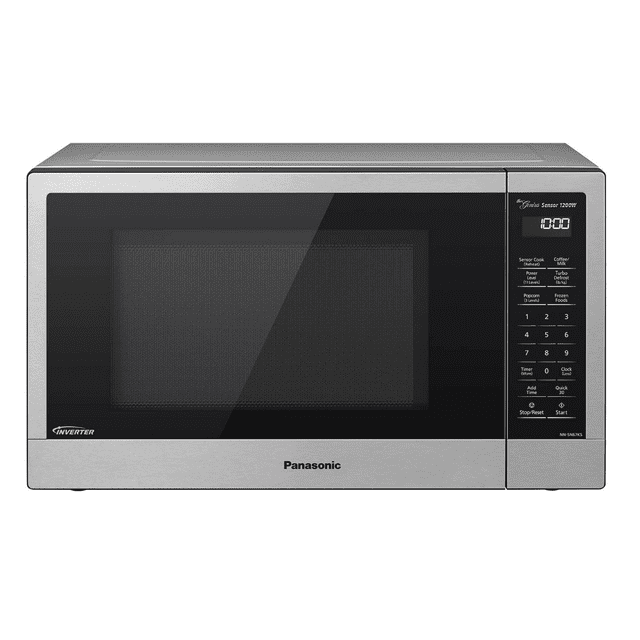 Panasonic 1.2 Cu. Ft. Countertop Microwave Oven (NN-SN67K) - Stainless steel