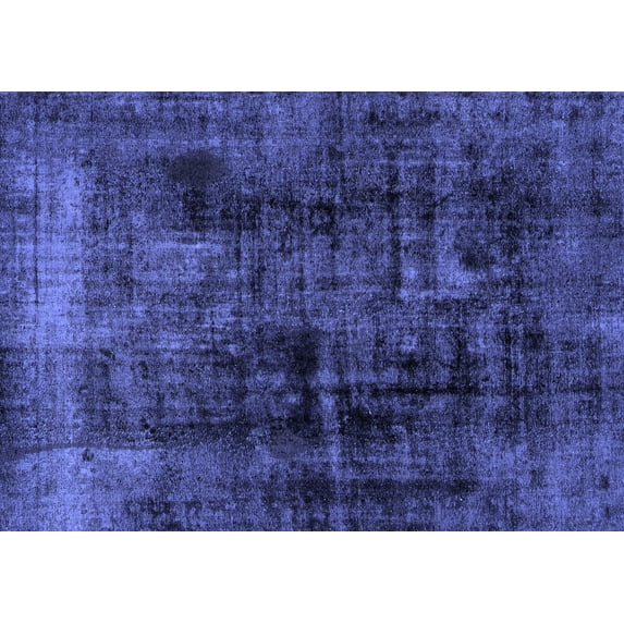 Ahgly Company Indoor Rectangle Persian Blue Bohemian Area Rugs, 5' x 8'