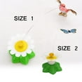 thumbnail image 4 of Pet Kitten Electric Rotating Butterfly/Bird Flower Cat Teaser Steel Wire Toy (butterfly), 4 of 8