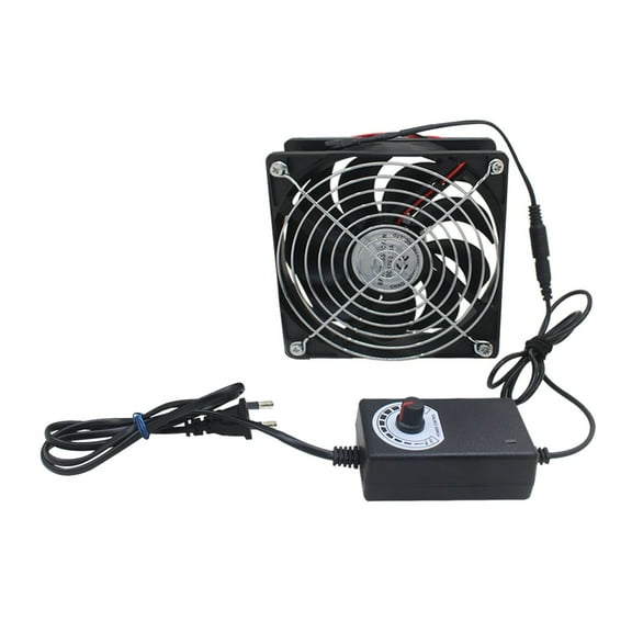 12cm High Speed Large Air Volume 100V 220V Btc Mining Machine Workstation Cabinet 120MM Violent Server Cooling System Fan Kit
