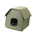 thumbnail image 2 of yotijay Stray Cat Shelter Dog House Warm Dog Bed Outdoor Cat House for Puppy Dog, 2 of 9