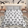 thumbnail image 2 of Feelyou Princess Bow-tie Teen Queen Comforter Set, Love Heart Bedding Comforter Set, 3pcs, 2 of 8