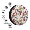 thumbnail image 4 of Naloa London Landmark1 PVC Leather Spare Tire Wheel Cover for Car Truck SUV Camper Trailer Universal Fit many size15 inch, 4 of 6