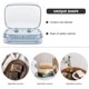 thumbnail image 4 of Jabonera con tapa, caja de jabón de viaje, contenedor portátil para ducha, caja de jabón para baño, 4 of 8