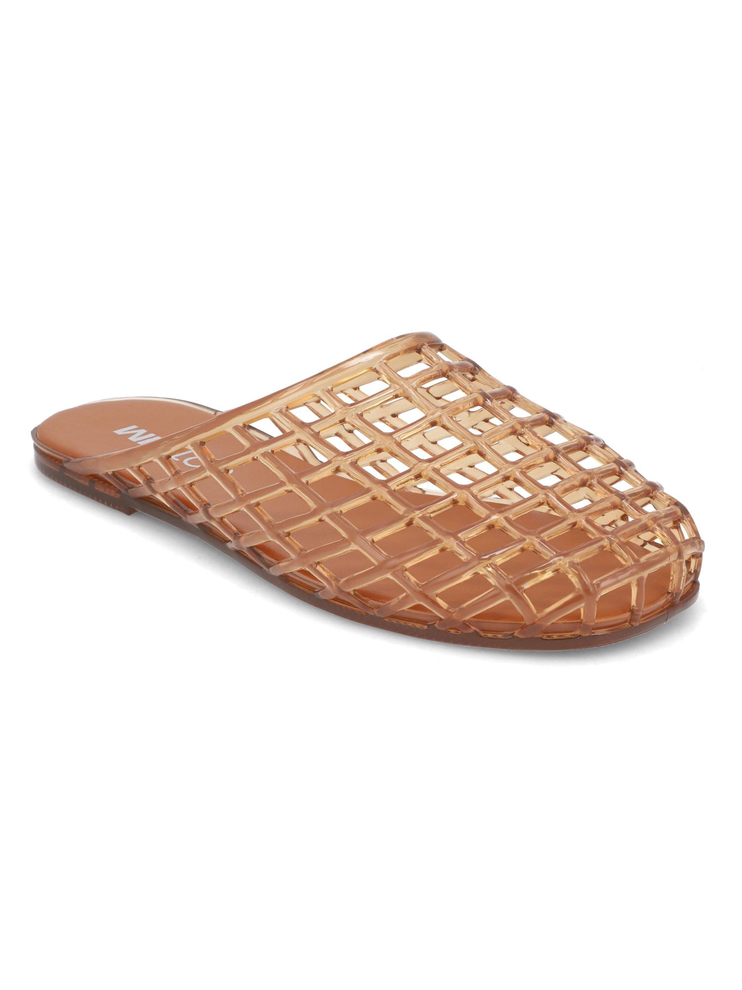 MIA Too Women's Jelled Caged Jelly Mule
