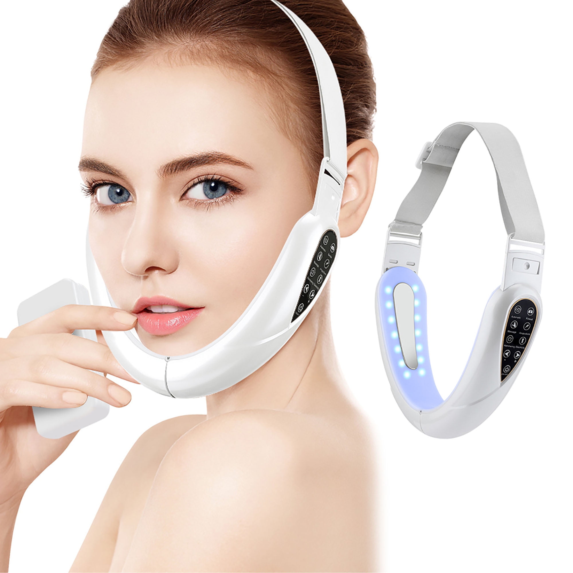 Electric Face Massager,Double Chin Reducer Machine,Face Fat Reducer V