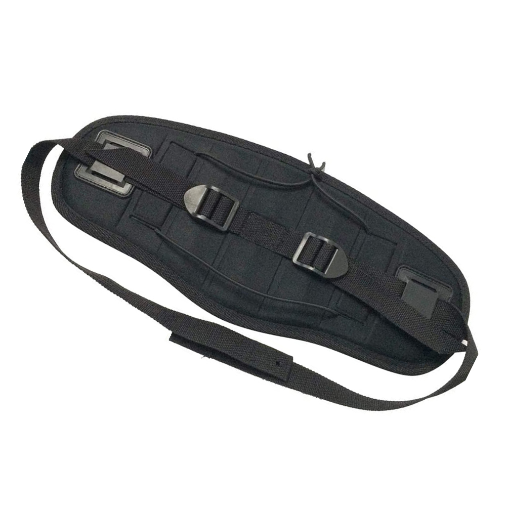 IBASETOY 1Pcs Kayak Padded Back Cushion Black EVA for Kayak Lumbar Support and Inflatable Boat Users