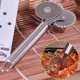 thumbnail image 4 of Cortador de pizza, cortador de pizza de acero inoxidable, cortador de pizza profesional con mango antideslizante, cortador de pizza para pizzas, panqueques, pasteles TUNC  Sencillez, 4 of 5