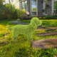 thumbnail image 4 of Estatuils de animales flocados Estatua Imitación de Decoración Adorno para perros Rocas artificiales Resina Hierba para jardín Hogar Lindo cachorro CUTICAT Figuritas flocadas, 4 of 7