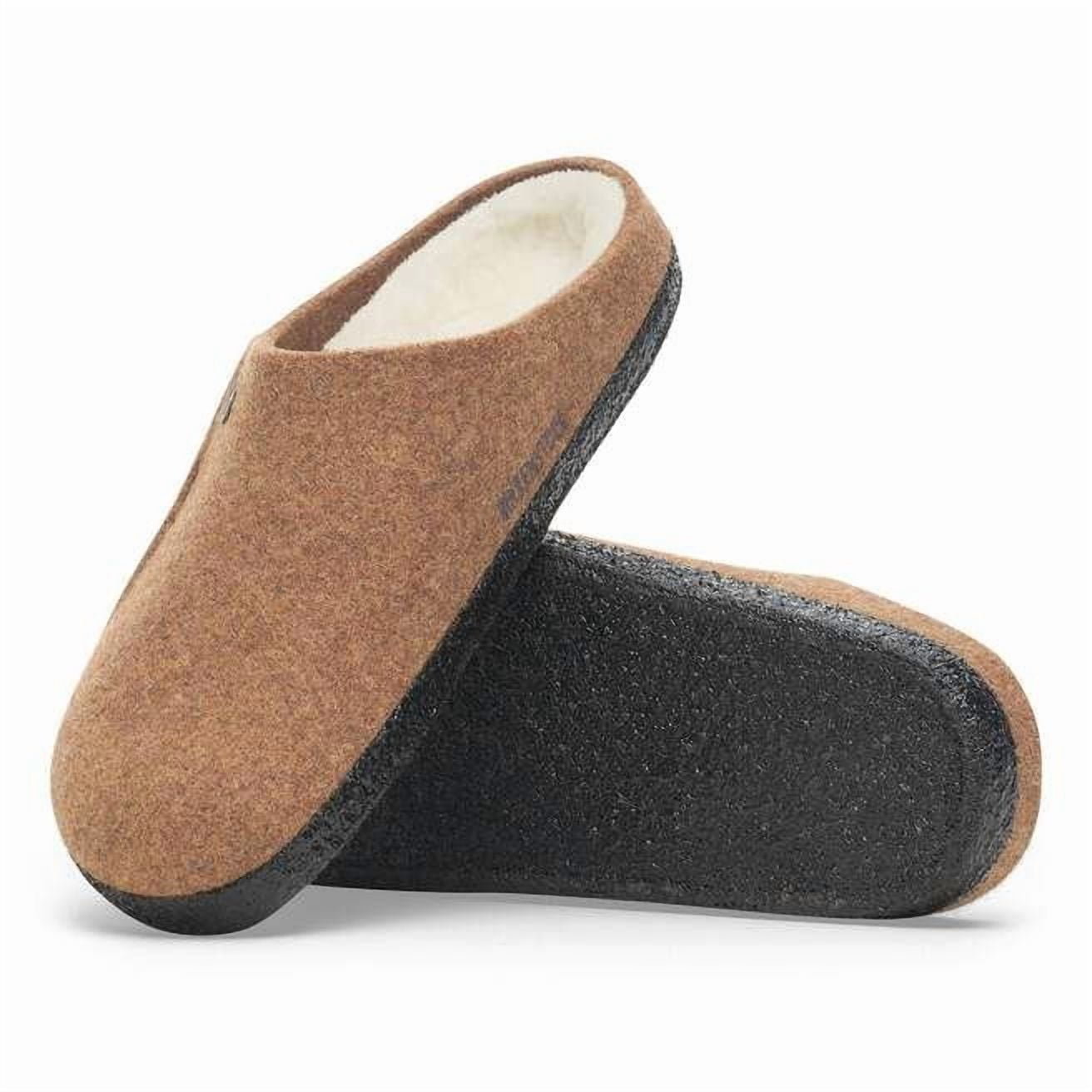 BIRKENSTOCK ZERMATT SHEARLING WOMEN CLOGS - Toffee - Toffee / 42 (US Men 9-9.5 / Women 11) / Medium / Narrow