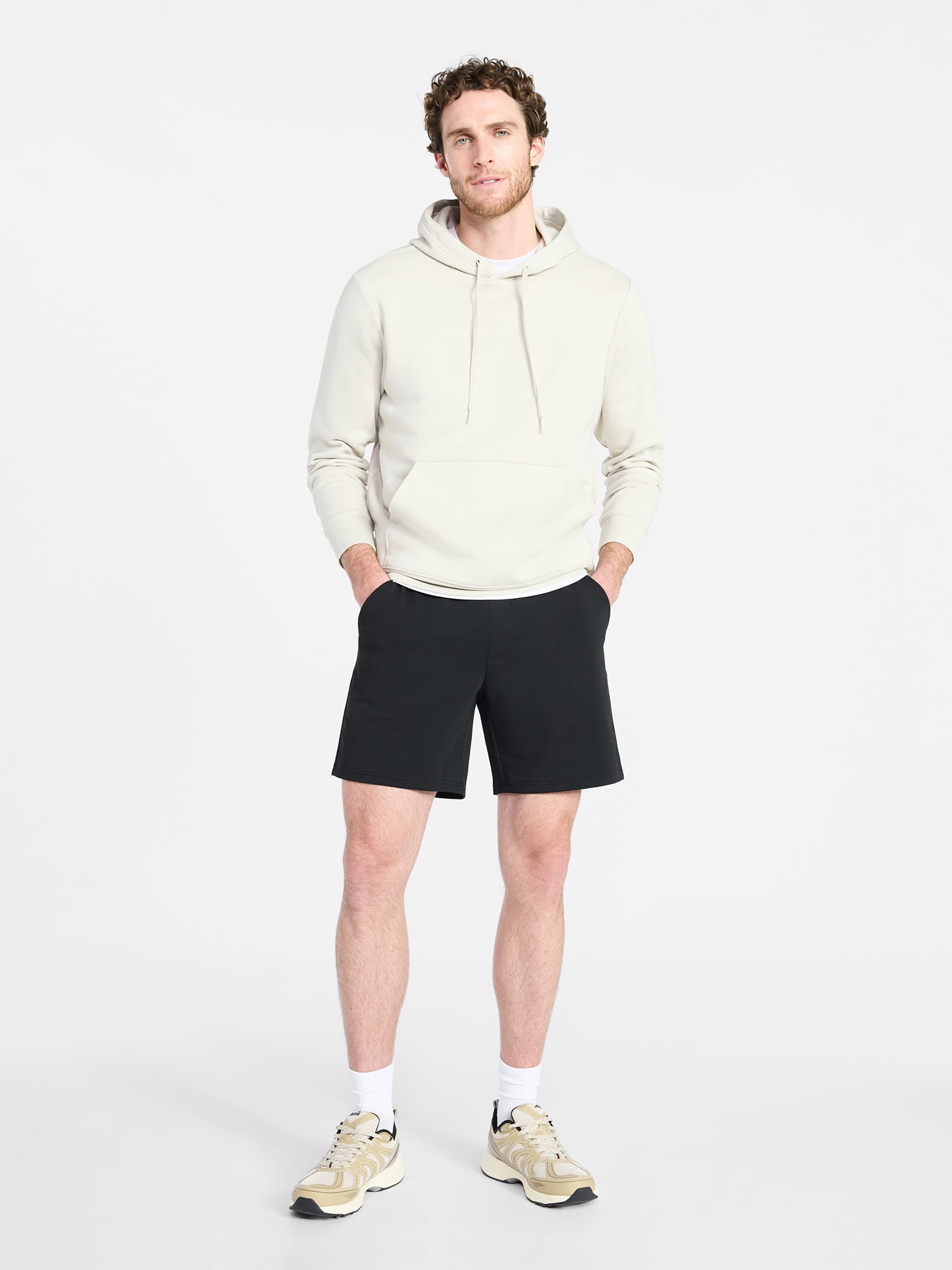 Athletic Works Men's & Big & Tall Men's Fleece Hoodie Sweatshirt, Sizes XS-4XLT
