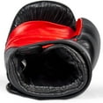 thumbnail image 5 of IBF Iron Body Fitness Boxing Gloves – Pro Series – Cowhide Leather - Shock Absorbing Padding – Breathable & Moisture Repellent – 8 cm (3.15") Extra-Wide Wrist Strap – Available in 10 – 16 oz., 5 of 5