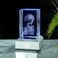thumbnail image 2 of USB Inside Carved Dolphin Night Lamp for Office,Home Deco,Yoga,Holiday Gift - 7 Colors Base, 2 of 5