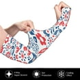 thumbnail image 2 of Fotbe Birds Flowers Mangas para Brazos con Protección Solar UV- Cubrebrazos para Tatuajes – Mangas Deportivas Refrigerantes UPF 50 para Hombre y Mujer, 2 of 7