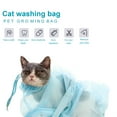 thumbnail image 4 of Walbest Cat Grooming Bag Bathing Shower Mesh Bag Adjustable Multifunctional Breathable Polyester Anti-Bite Anti-Scratch Cat Restraint Bag for Nail Trim/Examining/Ear Clean (Orange), 4 of 7