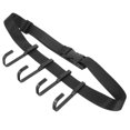 thumbnail image 1 of SOPOTUTU 1Set Tree Stand Strap Hooks Black Metal Holder for Secure Hunting Tree Accessory Hanging, 1 of 7