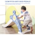 thumbnail image 4 of O'force Children's Folding Slides with Stairs,Outdoor Small Children's Slide Toys Multifunctional Toys,Blue/ Toddler Folding Slide Plastic Kids Slide for Toddlers Age 1-3 Indoor Slide Children Climber, 4 of 6