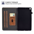 thumbnail image 2 of Dteck Case For Samsung Galaxy Tab A7 Lite 8.7-inch SM-T220 T225 (2021 Released),Magnetic Leather Card Holder Wallet Folio Flip Kickstand Cover ,Brown, 2 of 6