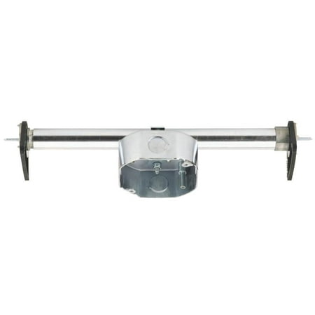 Saf-T-Brace 0101000 Brace Ceiling Fan Box, 15.5 cu-in x 2-3/4 in L x 12