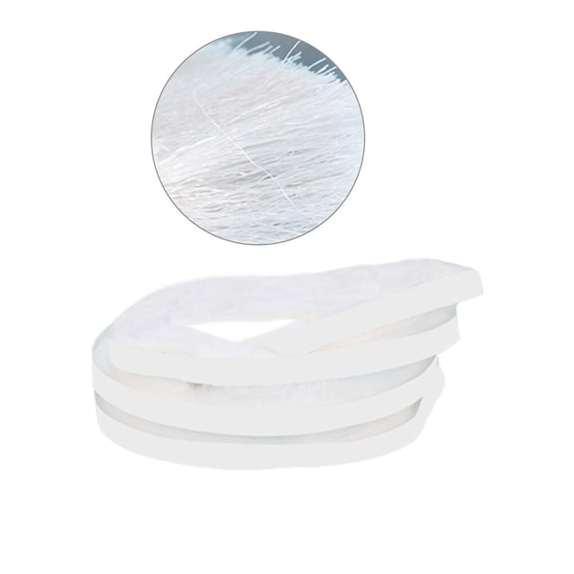 Wosthever Cinta de sellado para puerta y ventana de 3 colores, autoadhesiva, a prueba de viento Conjuntos de muebles de dormitorio Blanco 9mm*5mm*7m