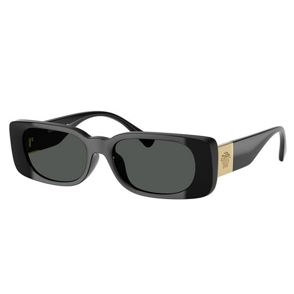 Versace VK 4003U Plastic Unisex Rectangle Sunglasses Black 47mm Child