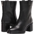 thumbnail image 4 of Vince Camuto Zanilla Black Zipper Closure Rounded Toe Blocked Heel Boot (Black, 8), 4 of 4
