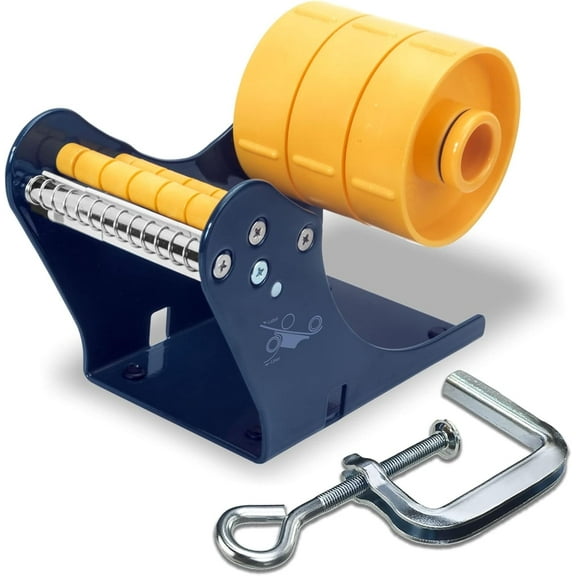 Excell Manual Label Dispenser – 3" Wide, 3" Core Sticker Holder for Packaging, Shipping & Office Use