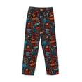 thumbnail image 3 of Lsque Doodle Barbeque Print Men's Pajama Pants, Lounge Pant - Comfortable Home Wear,Elastic Waistband, Stylish Design-Medium, 3 of 9