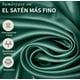thumbnail image 4 of Juego De Sábanas Matrimonial De Satín Lujosas Modelo Verde, 4 of 4
