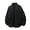 Black, variant on PiGOGI Men's Winter Coats Solid Color Loose Casual Corduroy Multi Pocket Full Zip Long Sleeve Jacket Khaki XL