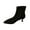 Black, variant on QQAMB Suede Boot for Women Stiletto High Heel Elegant Boots Pointed Toe Plain Trendy Booties