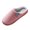 Pink, variant on SnnmBlm Cozy Platform Fuzzy Slippers for Women and Men Short Ankle Slippers with Anti-Slip Sole Lined with Warm Furry Perfect for Indoor & Outdoor Use Pink 38