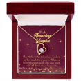 thumbnail image 1 of To Mom Angel Mother Forever Necklace w Message Card, 1 of 8
