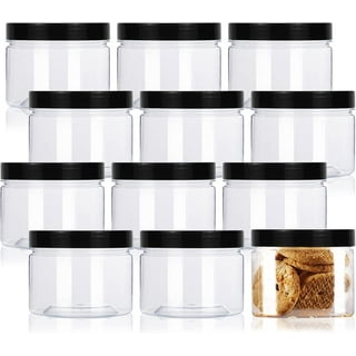 Decorrack 40 Plastic Mini Containers with Lids, 0.5oz, Craft Storage Containers for Beads, Glitter, Slime, Paint or Seed