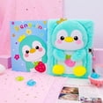 thumbnail image 2 of Peluche de pingüino Diary YOYTOO con candado y llave para niñas de 5 a 12 años, 2 of 7