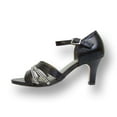 thumbnail image 3 of FLORAL Eryn Women's Wide Width Evening Dress Shoes for Wedding, Prom, & Dinner BLACK 8.5, 3 of 6